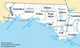 Road Map Of Florida Panhandle - Road Map