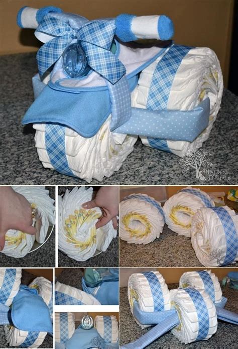 What baby gear should you register for vs. Tricycle Diaper Cake | DIY .. (Do it yourself) | Pinterest ...