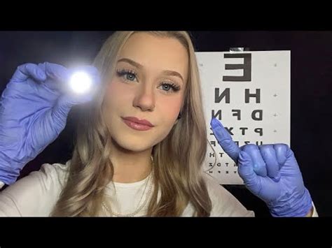 Asmr Eye Exam Doctor Roleplay Youtube