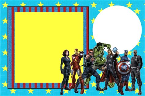 Avengers Free Printable Invitations Oh My Fiesta In English
