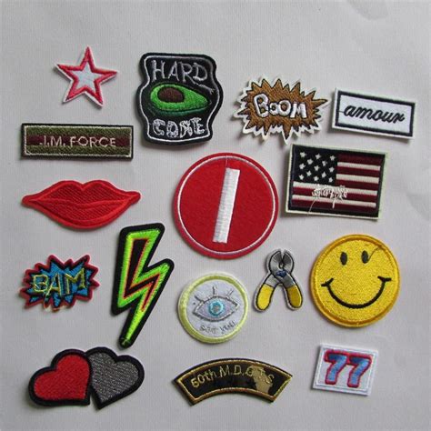 Visit To Buy Hot Sell Fashion Cute Kind 16 Different Mixture Patches