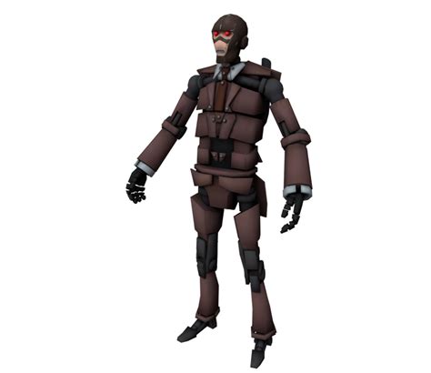 Pc Computer Team Fortress 2 Spy Robot The Models Resource