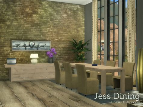 Jess Dining By Angela At Tsr Sims 4 Updates