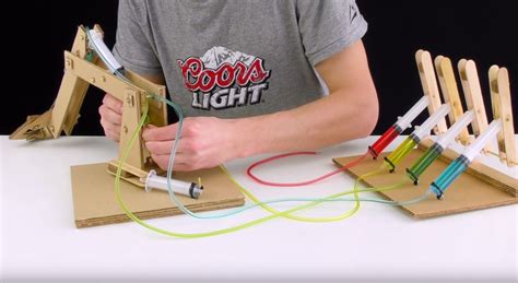 Making An Impressive Working Robotic Arm From Cardboard Make