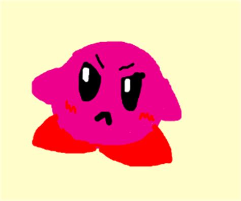 Kirby and the rainbow curse (2015). Kirby raging - Drawception