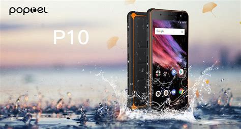 Poptel P10 Slimmest Rugged Phone Powered By Helio P23 Processor