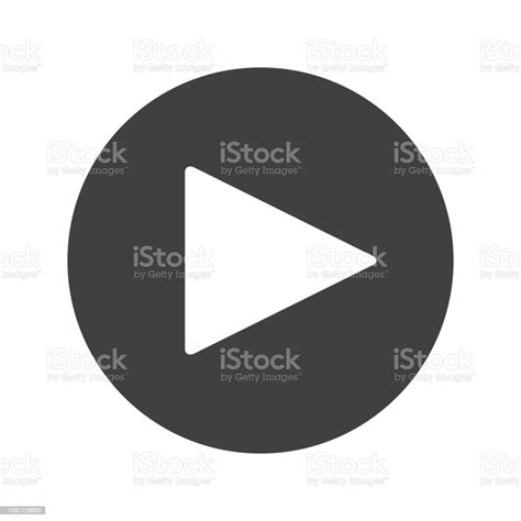 Play Button Icon Stock Illustration Download Image Now Istock