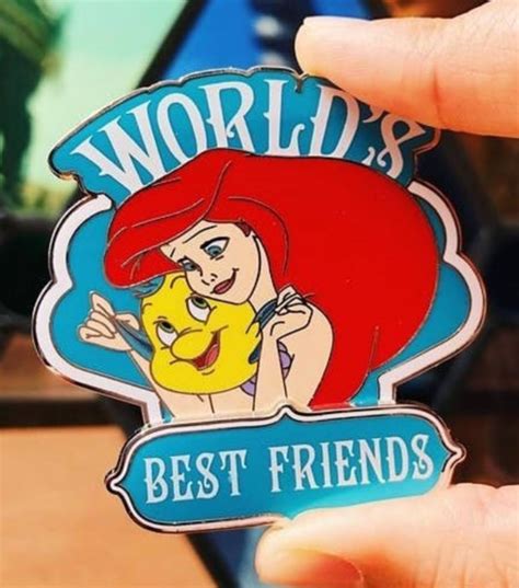 Soldended Dlp Arielflounder Best Friends Disney Pin Forum