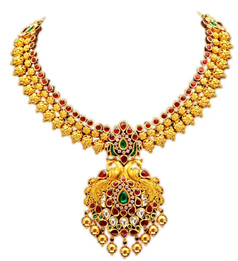Latest Gold Necklace Wedding Jewellery Png Transparent Image Free