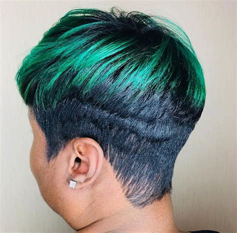 Relaxed Colored And Healthy Short Hair Styles Hair Styles Hair