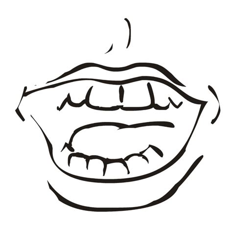Mouth Opens Clip Art Library