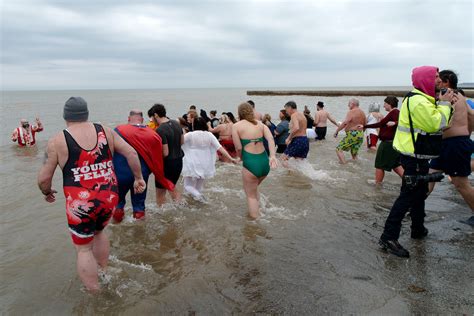 Olcott Swim For Sight Brings Fans To Chilly Lake Raises Funds For