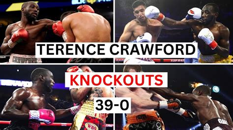 Terence Crawford 39 0 Highlights And Knockouts Youtube