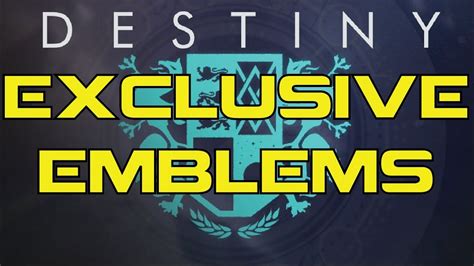 Destiny New Exclusive Emblems Dawn Of Destiny And Heart Of The