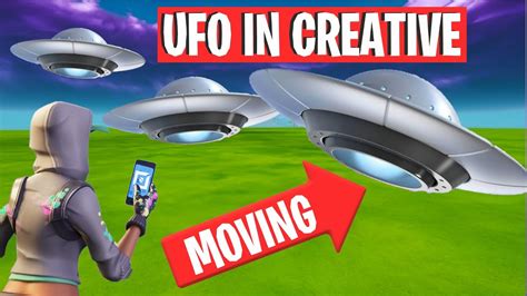 How To Make A Moving Ufo In Fortnite Creative Youtube