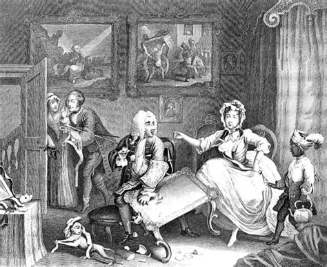 The Harlots Progress Plate Ii By William Hogarth 1697 1764