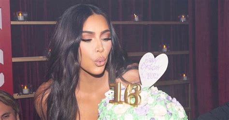 Inside Kim Kardashians Incredible 40th Birthday Party With A List Guests And New Car Mirror