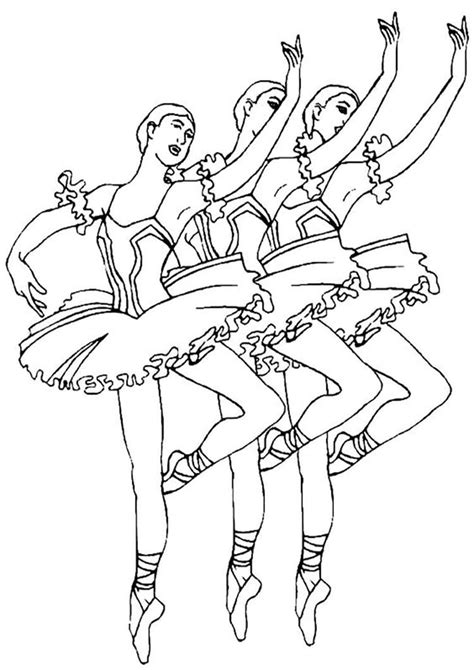 Free And Easy To Print Ballerina Coloring Pages Tulamama