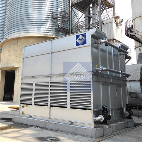 Industrial Cross Flow And Combined Flow Closed Water Cooling Tower For Induction Furnace China