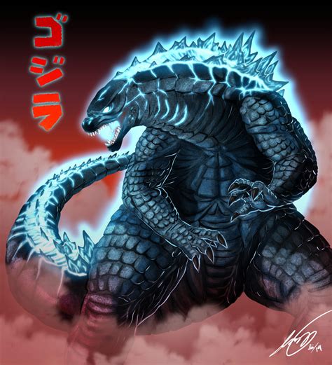 Legendary Godzilla By Pyrasterran On Deviantart