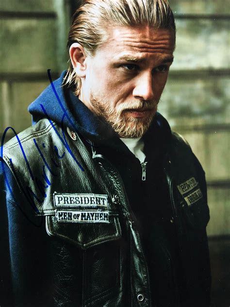 Sons Of Anarchy Authentic Charlie Hunnam Signed Autographed Photo With