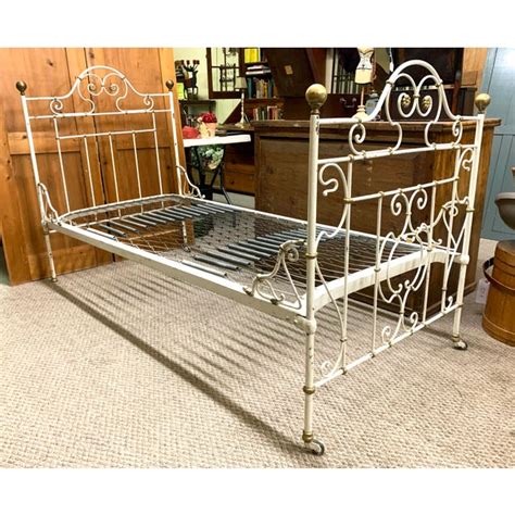 Vintage Cast Iron Twin Bed Frame Hanaposy