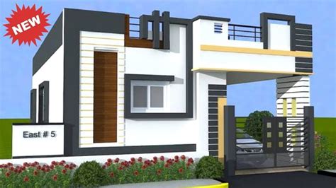 Single Floor House Front Elevation Design East Facing Insight From