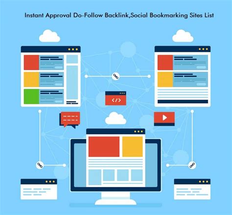 Instant Approval Do Follow Social Bookmarking Sites Backlink Guide