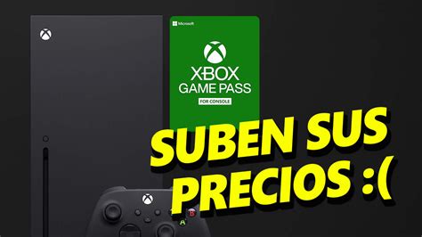Microsoft Subirá Los Precios De Game Pass Y La Xbox Series X