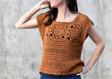 How To Crochet A Summer Boho Top Free Pattern Mama In A Stitch
