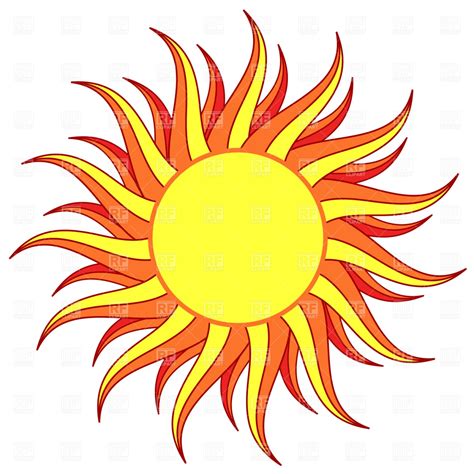 Free Vector Sun Clipart