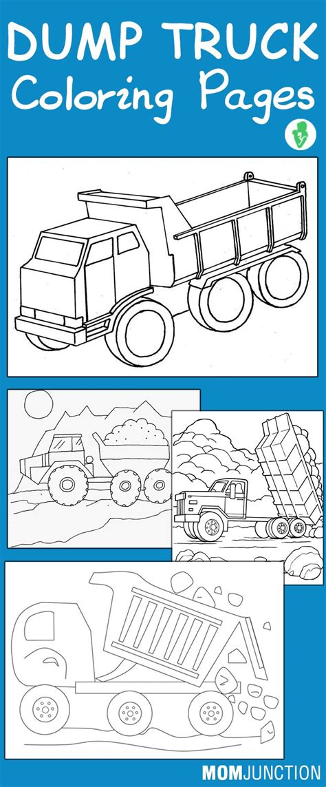 Top 25 truck coloring pages: Top 10 Free Printable Dump Truck Coloring Pages Online ...