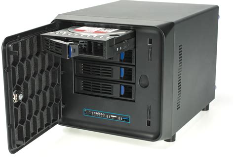 Mini Itx Gehäuse Für Kleine Server Und Netzteil Inter Tech Ipc Sc 4100