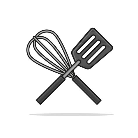 Spatula Whisk Royalty Free Stock Svg Vector And Clip Art