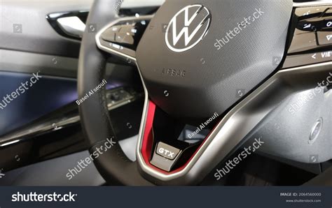 Volkswagen Id4 Gtx Vw Logo Emblem Stock Photo 2064560000 Shutterstock