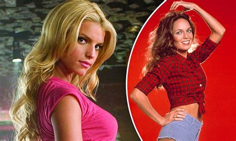 Jessica Simpson Cannot Compete With The Original Daisy Duke Daily Mail Online