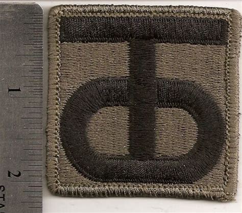 Military Patch Us Army 90th Reserve Command Bdu Subdued Sew On