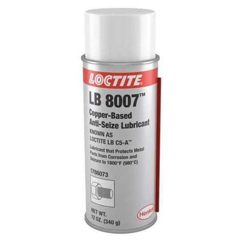 Loctite 1786073 Anti Seize12 Ozcopperspray Can Lb 8007tm C5 Ar