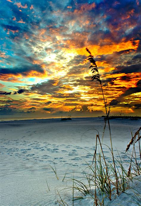 Find over 100+ of the best free destin florida images. Destin Florida White Sand Landscape-fiery Red Sky Sunset ...