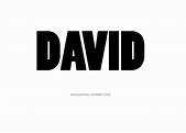 David Name Tattoo Designs