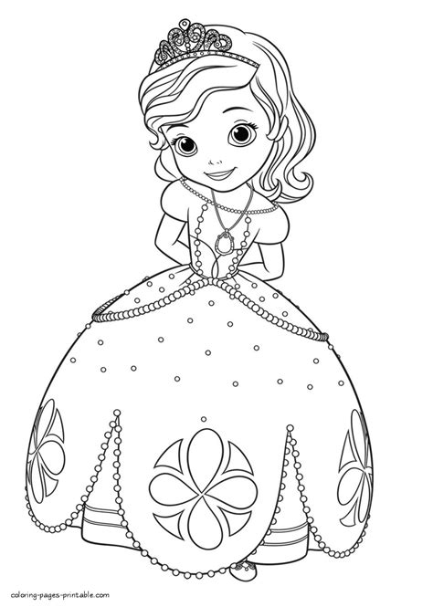 Gambar Princess Sofia Coloring Pages Pictures Di Rebanas Rebanas