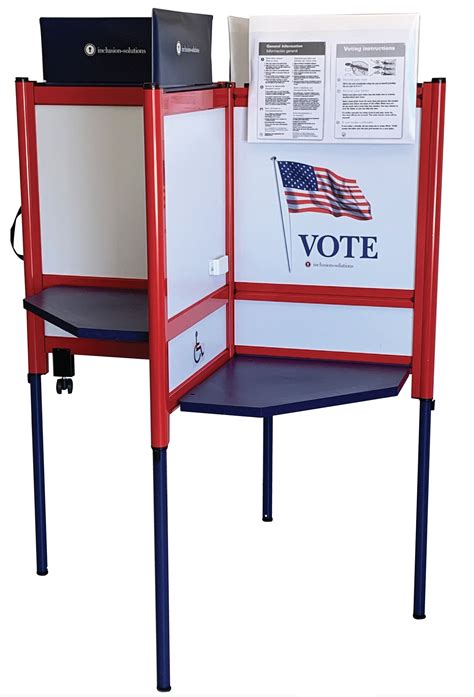 4 Station Franklin Voting Booth Inclusion Solutions