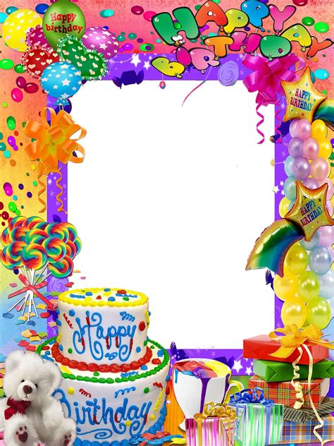 Happy Birthday Photo Frames Editing Online Mgp Animation