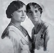 Retrato restaurado de Maria y Olga Romanov, hijas del zar Nicolas II in ...