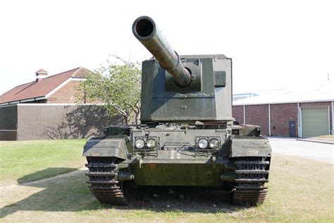 British Turret For 183 Mm Tank Destroyer Fv4005 Stage Ii On The