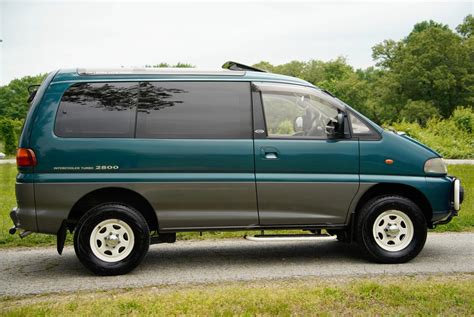 mitsubishi delica space gear l400 is the perfect platform for a capable off road camper