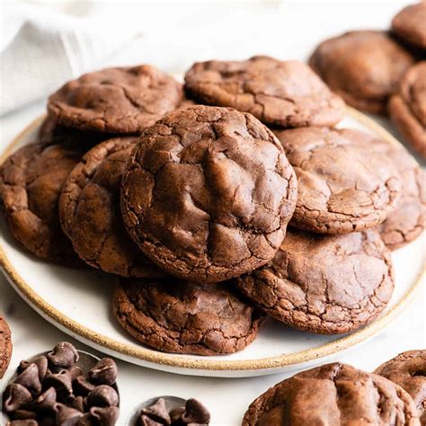 Chocolate Brownie Cookies Reicpe Joyfoodsunshine