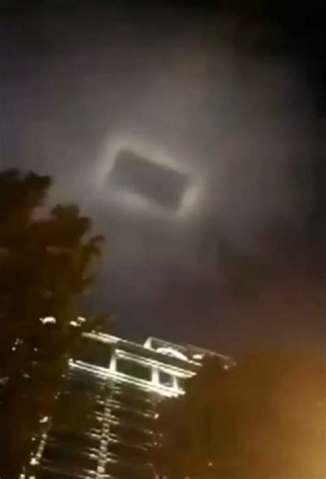 Locals In Chinese City Record Footage Of Mysterious