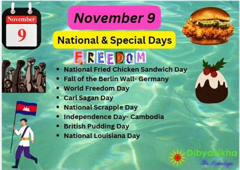 November 2024 National Days Birthday Important Past Events