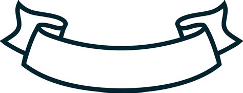 Free Ribbon Banner Black And White Download Free Ribbon Banner Black